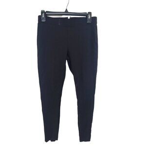 J .Crew Dress Pants Womens 6 Short Black Pixie Skinny Ponte Knit Stretch